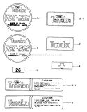 Page G Diagram and Parts List for TBC-262  Tanaka Trimmer