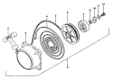 Page H Diagram and Parts List for TBC-265  Tanaka Trimmer