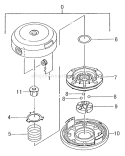 Page A Diagram and Parts List for TBC-270PFD  Tanaka Trimmer
