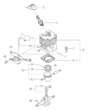Page E Diagram and Parts List for TBC-270PND  Tanaka Trimmer