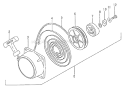 Page K Diagram and Parts List for TBC-270PN  Tanaka Trimmer