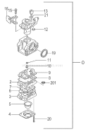 Page A Diagram and Parts List for TBC-280PF  Tanaka Trimmer