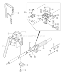 Page F Diagram and Parts List for TBC-280PF  Tanaka Trimmer