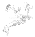 Part Location Diagram of 6692887 Tanaka Gasket-Muffler