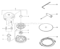 Page J Diagram and Parts List for TBC-300SDH  Tanaka Trimmer