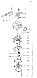 Page A Diagram and Parts List for TBC-300  Tanaka Trimmer
