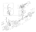 Page D Diagram and Parts List for TBC-300  Tanaka Trimmer