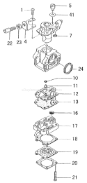 Page A Diagram and Parts List for TBC-3010  Tanaka Trimmer