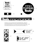 Page B Diagram and Parts List for TBC-3010  Tanaka Trimmer
