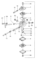 Part Location Diagram of 6690686 Tanaka High Adjust Screw