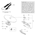 Page A Diagram and Parts List for TBC-340D  Tanaka Trimmer