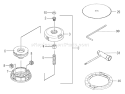 Page D Diagram and Parts List for TBC-340D  Tanaka Trimmer