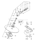 Page H Diagram and Parts List for TBC-340D  Tanaka Trimmer