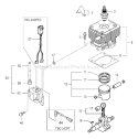 Page D Diagram and Parts List for TBC-340PFD  Tanaka Trimmer