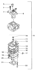 Part Location Diagram of 6691429 Tanaka Body-Pump