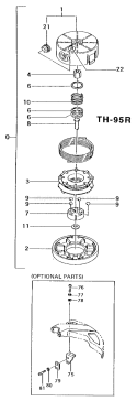 Page H Diagram and Parts List for TBC-4000  Tanaka Trimmer