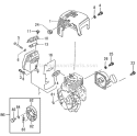 Page J Diagram and Parts List for TBC-400PF  Tanaka Trimmer