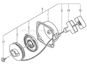 Page K Diagram and Parts List for TBC-400PF  Tanaka Trimmer