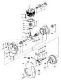 Part Location Diagram of 09004200210 Tanaka Gasket-Crankcase