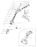 Page E Diagram and Parts List for TBC-400  Tanaka Trimmer