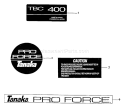 Part Location Diagram of 6694814 Tanaka Decal-Pro-Force A