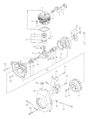 Page D Diagram and Parts List for TBC-4110  Tanaka Trimmer