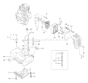 Page F Diagram and Parts List for TBC-420PF  Tanaka Trimmer