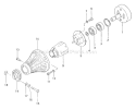 Page B Diagram and Parts List for TBC-422C  Tanaka Trimmer