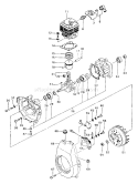 Page C Diagram and Parts List for TBC-422C  Tanaka Trimmer