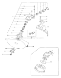 Page E Diagram and Parts List for TBC-422C  Tanaka Trimmer