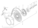 Page H Diagram and Parts List for TBC-422C  Tanaka Trimmer