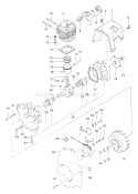 Part Location Diagram of 6693396 Tanaka Starter Pulley