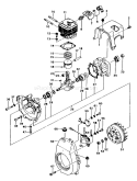 Page C Diagram and Parts List for TBC-425  Tanaka Trimmer