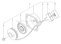 Page J Diagram and Parts List for TBC-430PF  Tanaka Trimmer