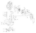 Page F Diagram and Parts List for TBC-430PF  Tanaka Trimmer