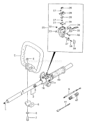 Page G Diagram and Parts List for TBC-4501  Tanaka Trimmer