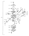 Page A Diagram and Parts List for TBC-500  Tanaka Trimmer