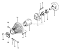 Page B Diagram and Parts List for TBC-500  Tanaka Trimmer