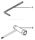 Page I Diagram and Parts List for TBC-5500  Tanaka Trimmer