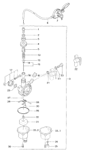Page C Diagram and Parts List for TBL-300  Tanaka Leaf Blower / Vacuum