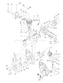 Page D Diagram and Parts List for TBL-300  Tanaka Leaf Blower / Vacuum