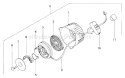 Page F Diagram and Parts List for TBL-300  Tanaka Leaf Blower / Vacuum