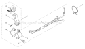 Page J Diagram and Parts List for TBL-4600  Tanaka Leaf Blower / Vacuum