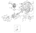 Page C Diagram and Parts List for TBL-4600  Tanaka Leaf Blower / Vacuum