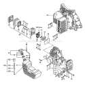 Page D Diagram and Parts List for TBL-4600  Tanaka Leaf Blower / Vacuum