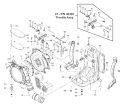 Page E Diagram and Parts List for TBL-4600  Tanaka Leaf Blower / Vacuum