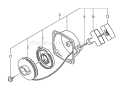 Page L Diagram and Parts List for TBL-4610  Tanaka Leaf Blower / Vacuum