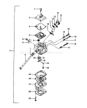 Page A Diagram and Parts List for TBL-500  Tanaka Leaf Blower / Vacuum