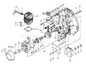 Page C Diagram and Parts List for TBL-500  Tanaka Leaf Blower / Vacuum