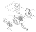 Page A Diagram and Parts List for TBL-7600R  Tanaka Leaf Blower / Vacuum